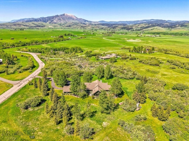2594 Star Ridge Rd, Bozeman, MT 59715 - aerial view of a mountainous background
