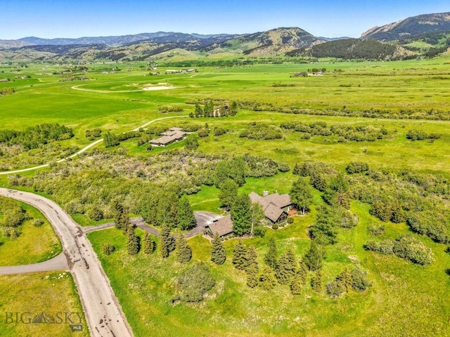 2594 Star Ridge Rd, Bozeman, MT 59715 - aerial view of a mountain backdrop