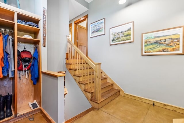 2594 Star Ridge Rd, Bozeman, MT 59715 - stairs with baseboards