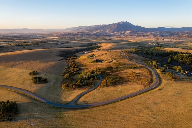 2594 Star Ridge Rd, Bozeman, MT 59715 - aerial view of property's location featuring a mountainous background