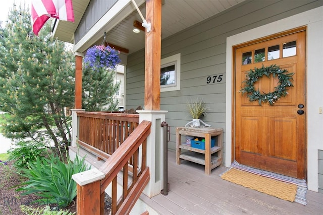 975 Jessie Way, Bozeman, MT 59715 - doorway to property with covered porch