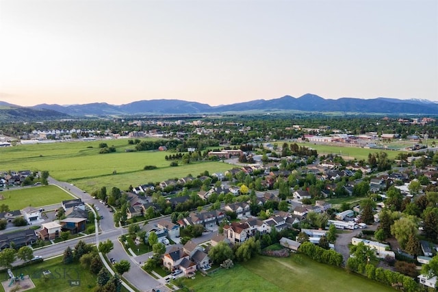 975 Jessie Way, Bozeman, MT 59715 - aerial view at dusk of a mountain view