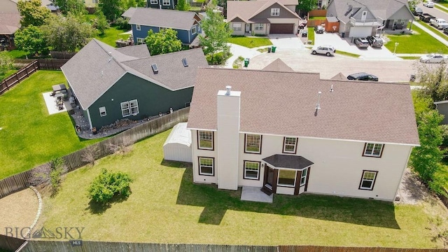 2475 Rose St, Bozeman, MT 59718 - aerial view of residential area