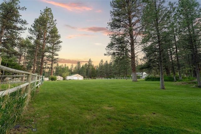 1561/1563 Colorado Gulch Dr, Helena, MT 59601 - view of yard at dusk