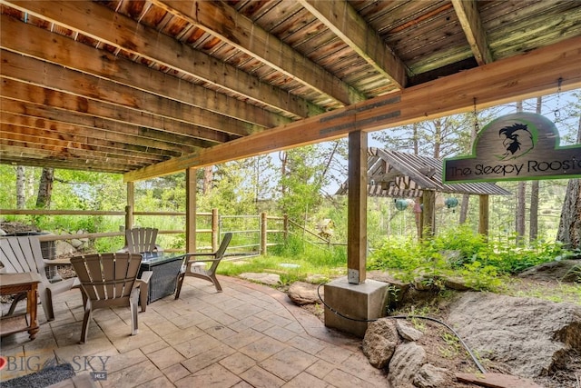 1561/1563 Colorado Gulch Dr, Helena, MT 59601 - view of patio / terrace
