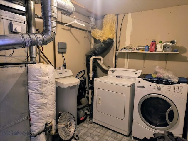1006 E Missoula, Belgrade, MT 59714 - laundry room with washing machine and dryer