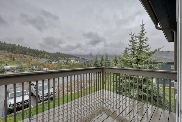 155 Aurora Lights Dr Unit B-19, Big Sky, MT 59716 - view of wooden terrace