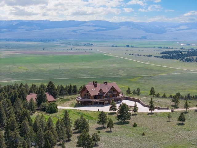 1380 Glacier View Dr, Deer Lodge, MT 59722 - overview of rural landscape