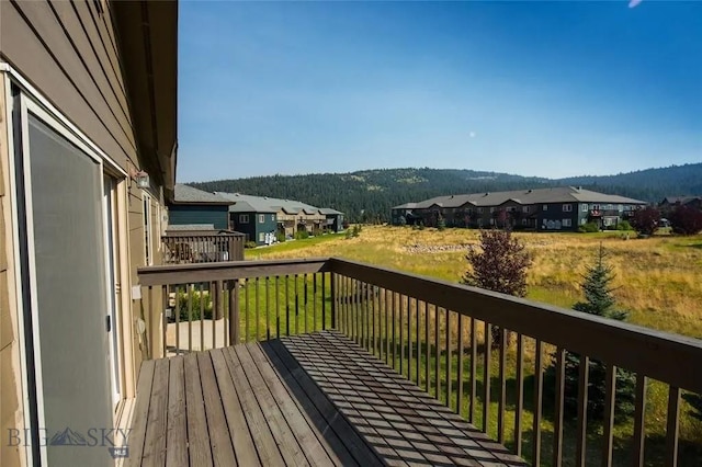 120 Firelight Dr Unit C15, Big Sky, MT 59716 - view of wooden deck