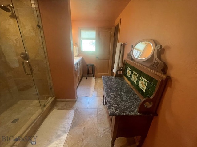 13 Shefield Dr, Ennis, MT 59729 - full bathroom with a shower stall and vanity
