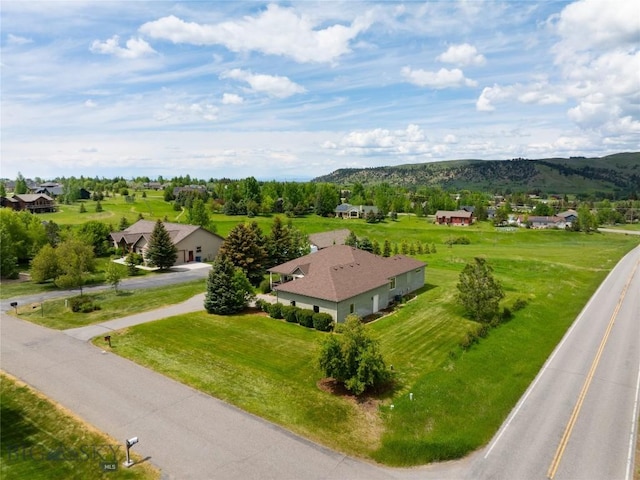 15 Blue Grouse Ct, Bozeman, MT 59715 - aerial perspective of suburban area with a mountain backdrop