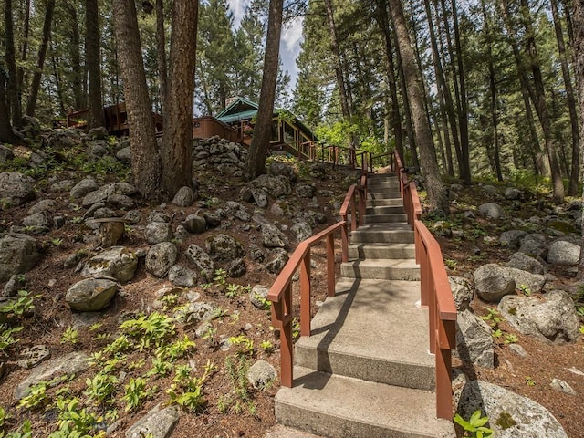 64370 Gallatin Rd, Gallatin Gateway, MT 59730 - view of stairs