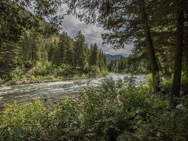 64370 Gallatin Rd, Gallatin Gateway, MT 59730 - water view featuring a forest