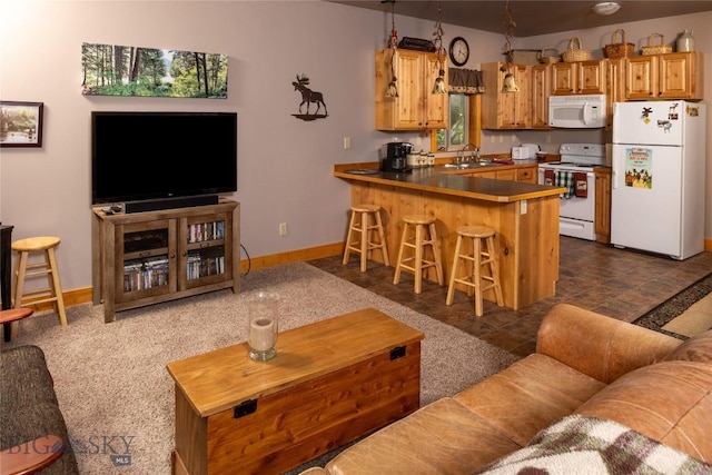 64370 Gallatin Rd, Gallatin Gateway, MT 59730 - living room featuring baseboards