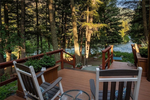 64370 Gallatin Rd, Gallatin Gateway, MT 59730 - deck with a water view