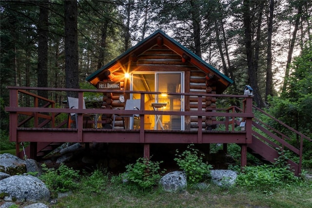 64370 Gallatin Rd, Gallatin Gateway, MT 59730 - view of outdoor structure with stairs