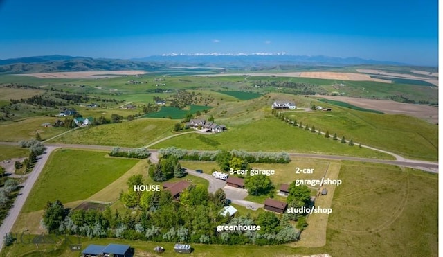 886 Wierda Way, Manhattan, MT 59741 - view of property location featuring rural landscape