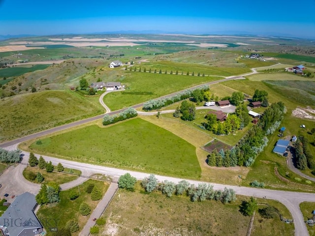 886 Wierda Way, Manhattan, MT 59741 - aerial view of property and surrounding area with rural landscape