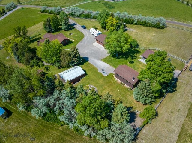 886 Wierda Way, Manhattan, MT 59741 - aerial view of property's location with rural landscape