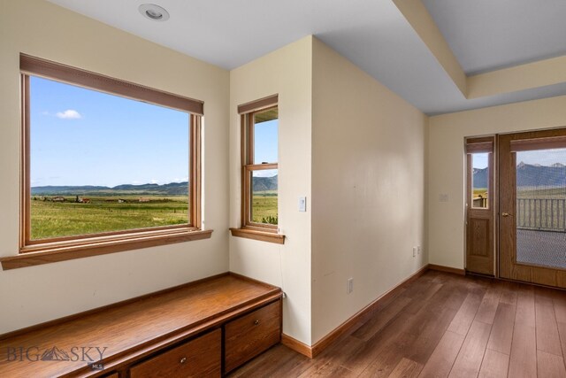 6385 Mt Highway 41, Whitehall, MT 59759 - entrance foyer featuring healthy amount of natural light and hardwood / wood-style floors