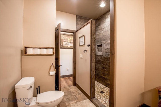 8 Sunset Ct, Ennis, MT 59729 - full bath with toilet and tiled shower