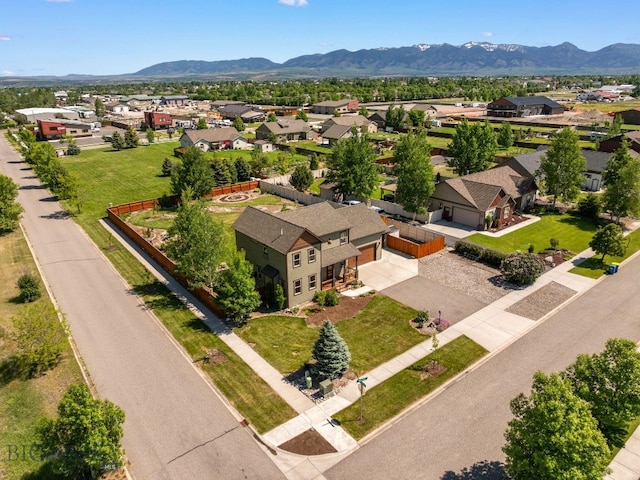 109 Baker St, Belgrade, MT 59714 - aerial perspective of suburban area featuring mountains