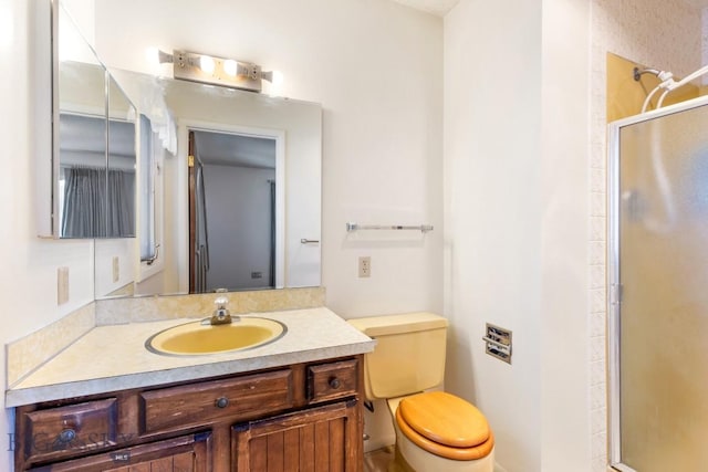 117 Henderson St, Bozeman, MT 59715 - bathroom featuring a stall shower and vanity