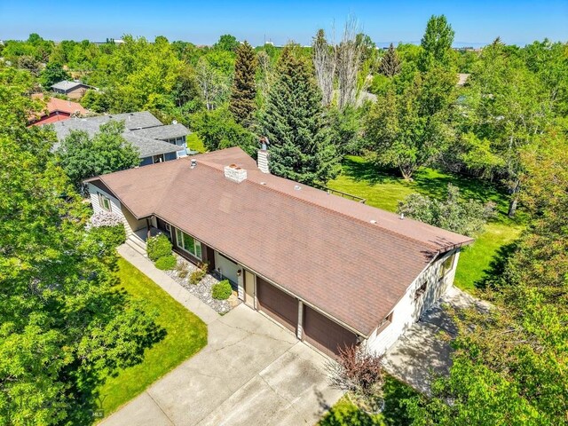 117 Henderson St, Bozeman, MT 59715 - aerial view of property and surrounding area