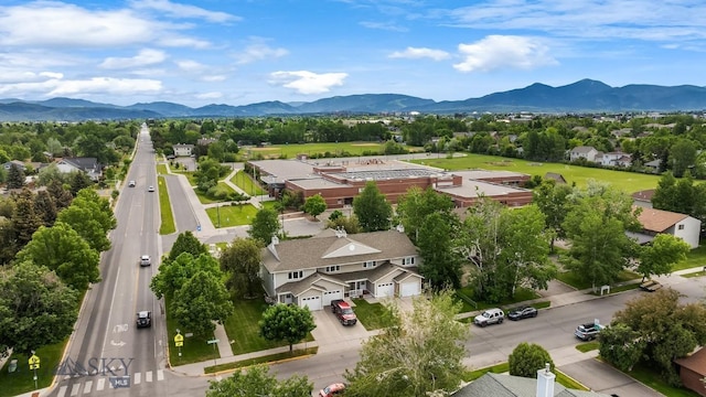 104 S Yellowstone Ave Unit 1, Bozeman, MT 59718 - aerial view of residential area with mountains