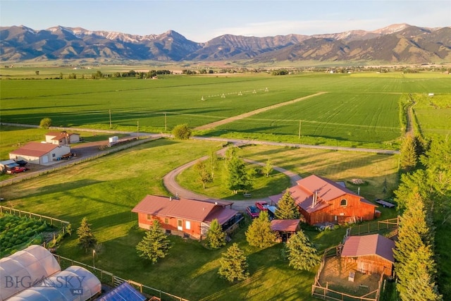 3573 Spain Bridge Rd, Belgrade, MT 59714 - overview of rural landscape with mountains