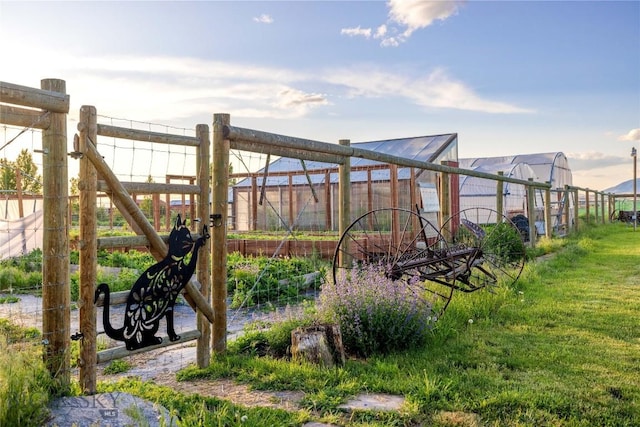 3573 Spain Bridge Rd, Belgrade, MT 59714 - view of yard featuring an exterior structure and an outbuilding