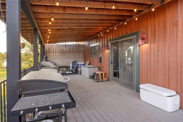 3573 Spain Bridge Rd, Belgrade, MT 59714 - view of wooden deck
