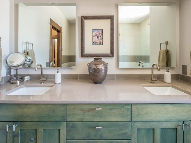 1255 Andesite Rd, Big Sky, MT 59716 - bathroom with double vanity