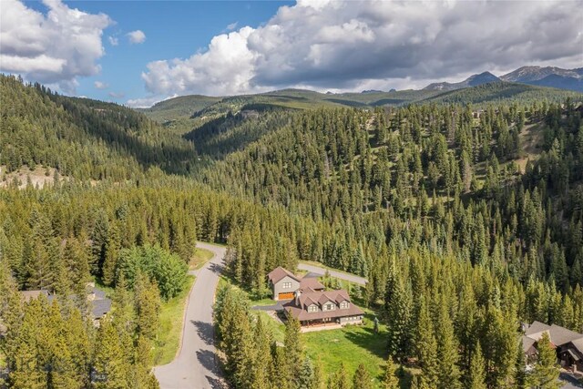 1255 Andesite Rd, Big Sky, MT 59716 - mountain view featuring a forest