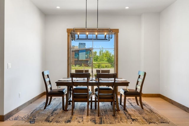 33 Leachman Ln, Bozeman, MT 59718 - dining area with wood finished floors and recessed lighting