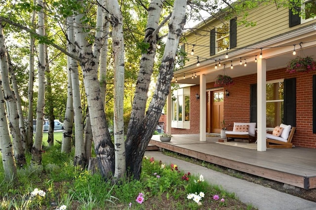 8373 Goldenstein Ln, Bozeman, MT 59715 - view of yard featuring covered porch