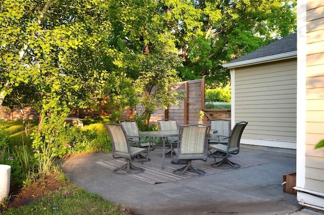 8373 Goldenstein Ln, Bozeman, MT 59715 - view of patio / terrace with outdoor dining area