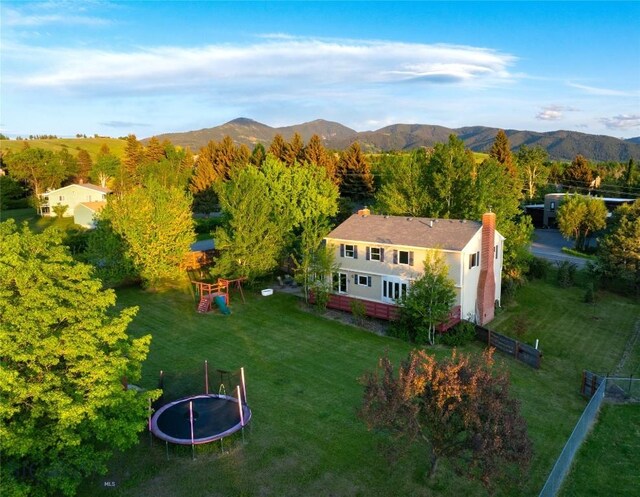 8373 Goldenstein Ln, Bozeman, MT 59715 - view of subject property with a mountain backdrop