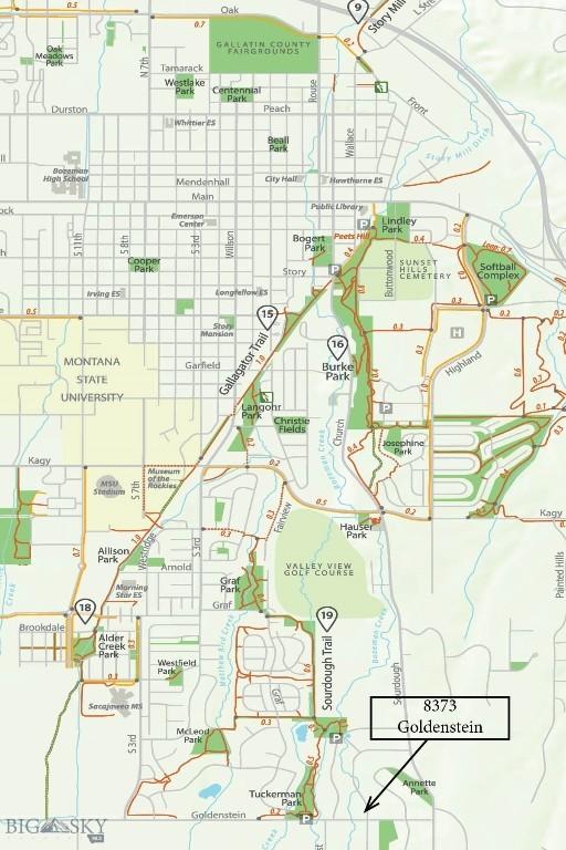 8373 Goldenstein Ln, Bozeman, MT 59715 - map / location