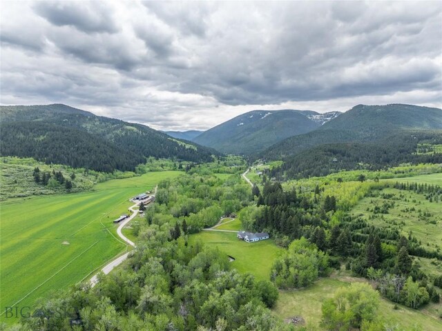 13011 Cottonwood Canyon Rd, Bozeman, MT 59718 - mountain view featuring a forest