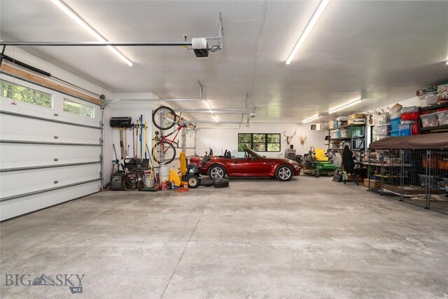 13011 Cottonwood Canyon Rd, Bozeman, MT 59718 - garage with a garage door opener