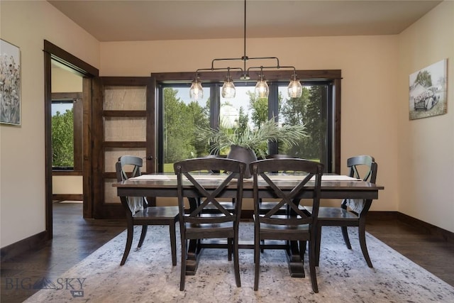 13011 Cottonwood Canyon Rd, Bozeman, MT 59718 - dining room featuring wood finished floors