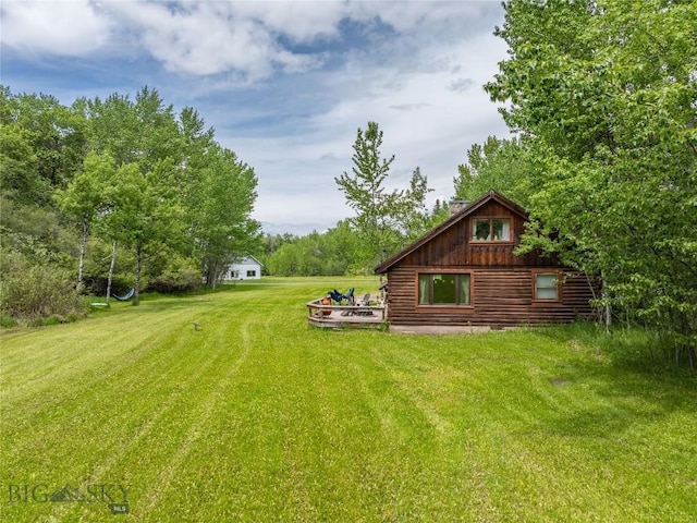13011 Cottonwood Canyon Rd, Bozeman, MT 59718 - view of grassy yard