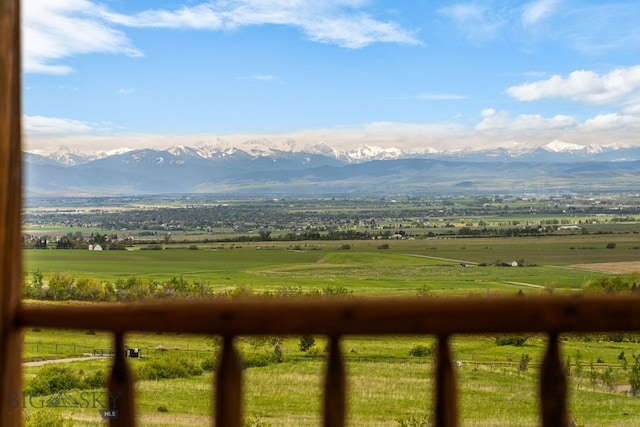 FourBarRanches Corbly Gulch, Belgrade, MT 59714 - view of mountain backdrop featuring rural landscape and agricultural land