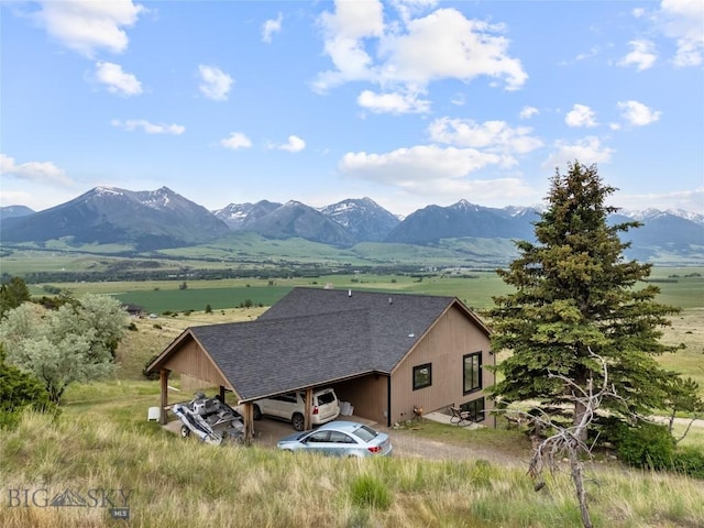 145 Spring Creek Hills Rd, Livingston, MT 59047 - mountain view featuring rural landscape