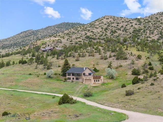 145 Spring Creek Hills Rd, Livingston, MT 59047 - mountain view featuring rural landscape
