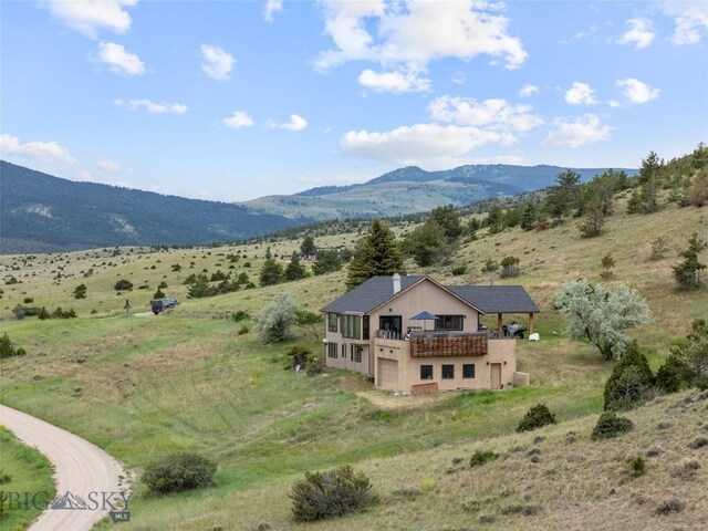 145 Spring Creek Hills Rd, Livingston, MT 59047 - view of mountain background featuring rural landscape
