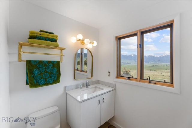 145 Spring Creek Hills Rd, Livingston, MT 59047 - bathroom featuring vanity and toilet