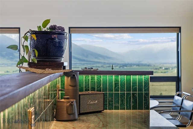 145 Spring Creek Hills Rd, Livingston, MT 59047 - sitting room featuring healthy amount of natural light and a mountain view