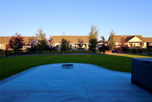 176 Travelers, Manhattan, MT 59741 - view of home's community featuring a patio area and a fire pit